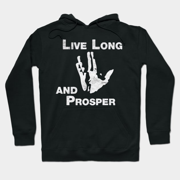 Live Long And Prosper vulcan Hoodie by Talisarose.std